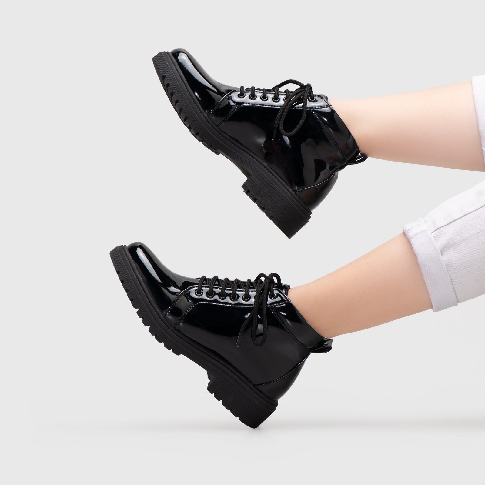 Butterpop Boots Patent Black - Image 7