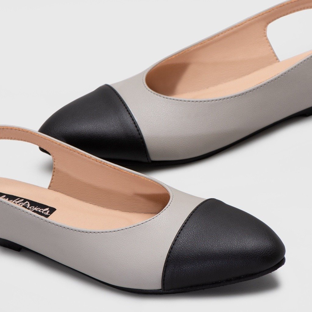 Cardine Flat Shoes Grey - Image 6