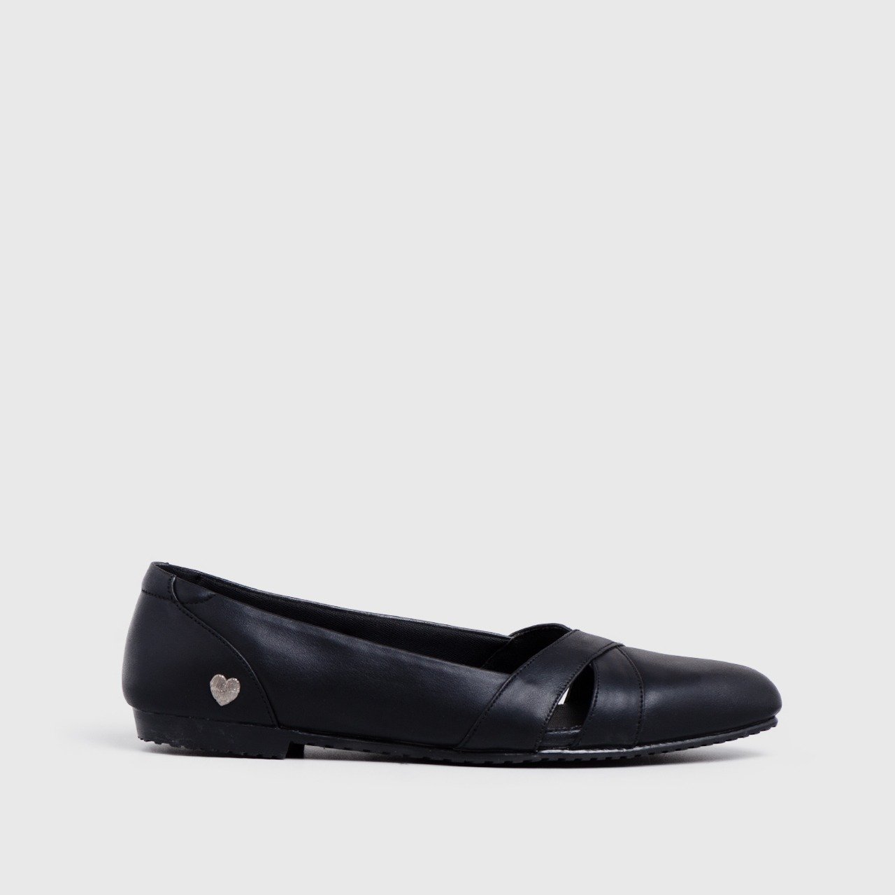 Ascot Flat Shoes Genuine Leather Black - Image 2