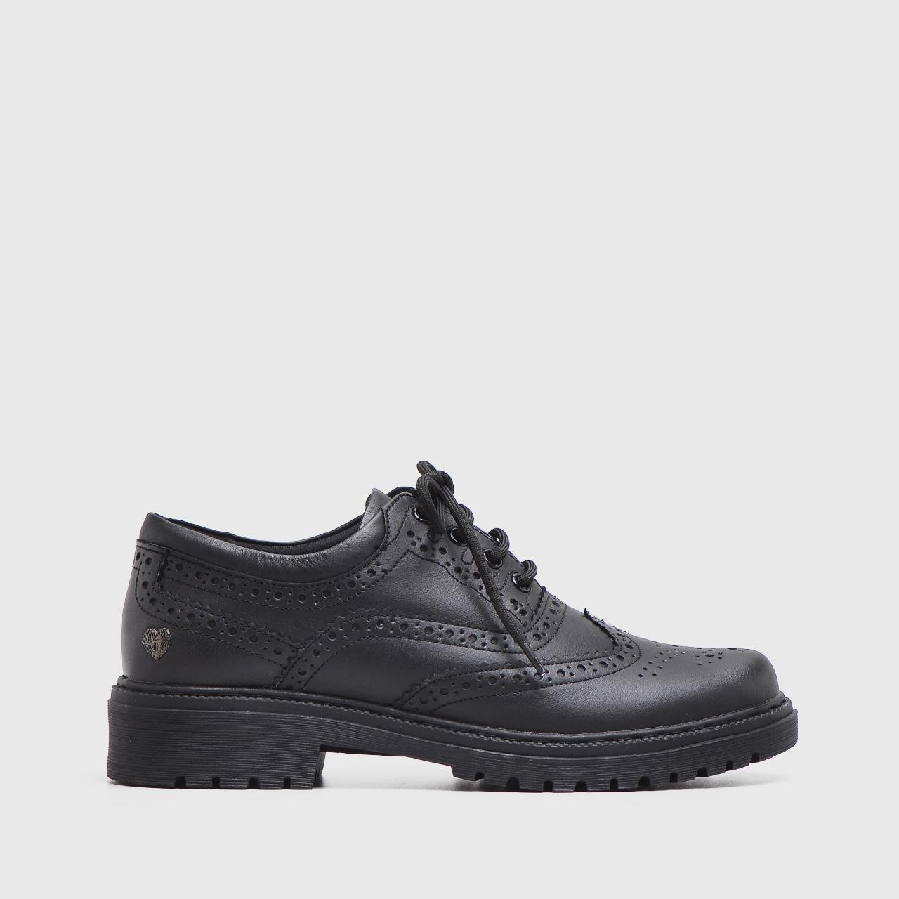 Mavroudi Oxford Genuine Leather Black - Image 2