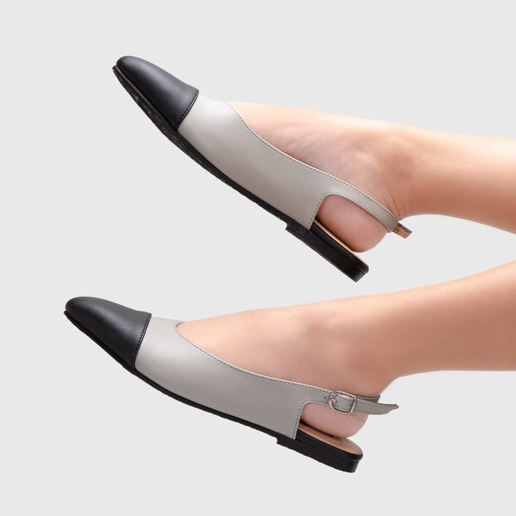 Cardine Flat Shoes Grey - Image 7