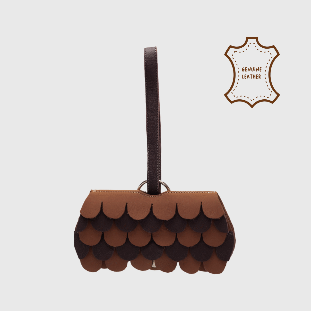 Lacandys Glasses Leather Case Brown