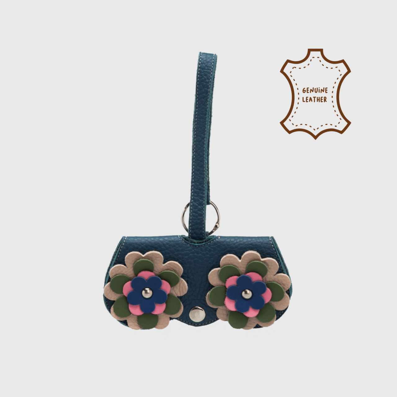 Posie Glasses Leather Case Tosca