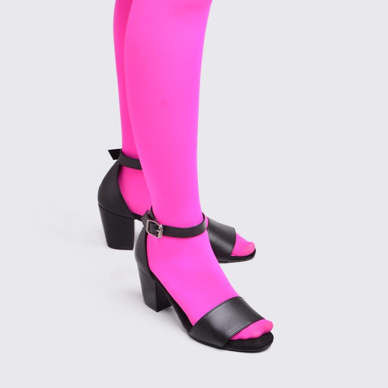 Lucia Heels Genuine Leather Black - Image 6