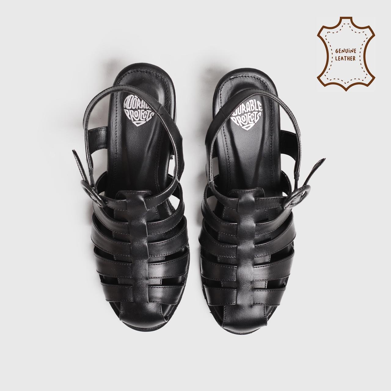 Eira Heels Genuine Leather Black - Image 6