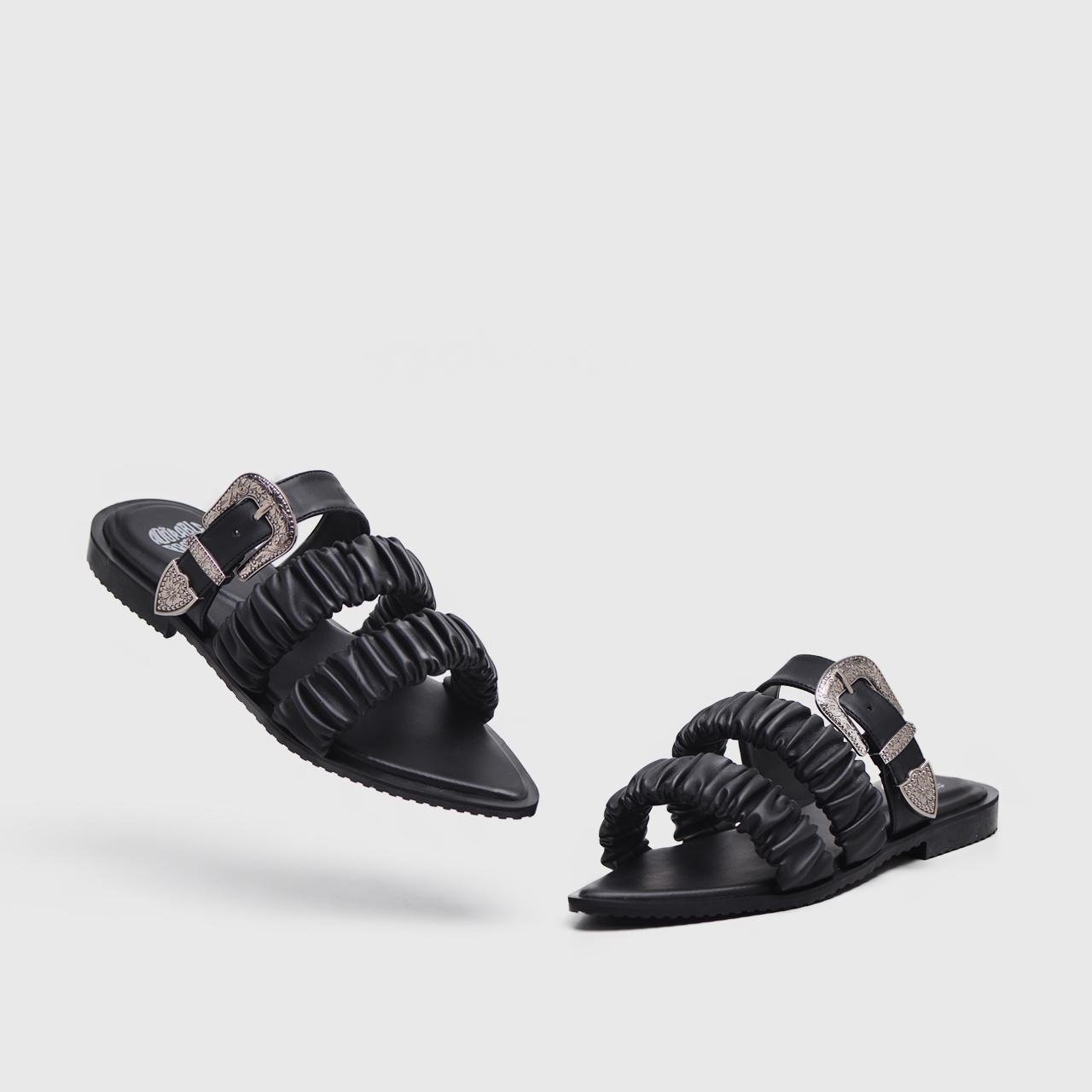 Ganeetha Sandals Black - Image 4