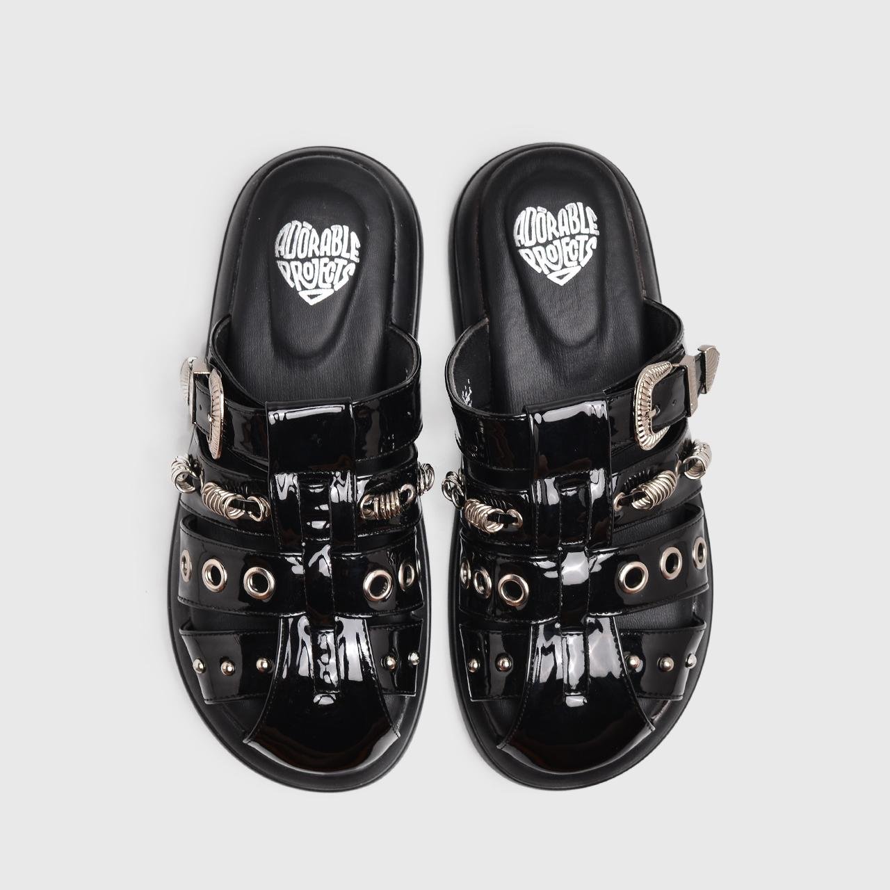 Jemima Sandals Black - Image 5