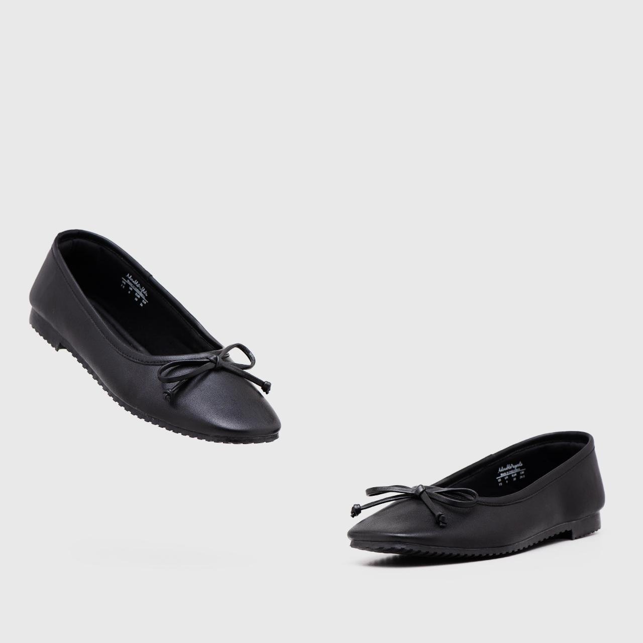 Dilwyn Flat Shoes Black - Image 4