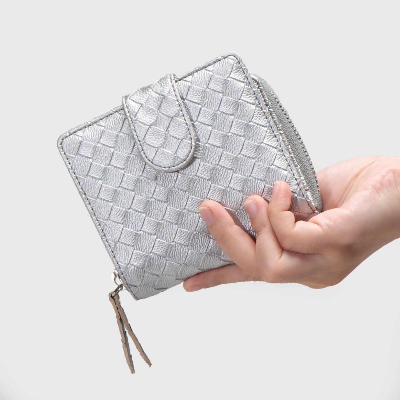 Octavie Wallet Silver