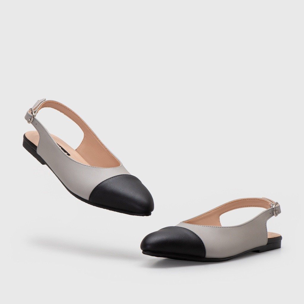 Cardine Flat Shoes Grey - Image 2