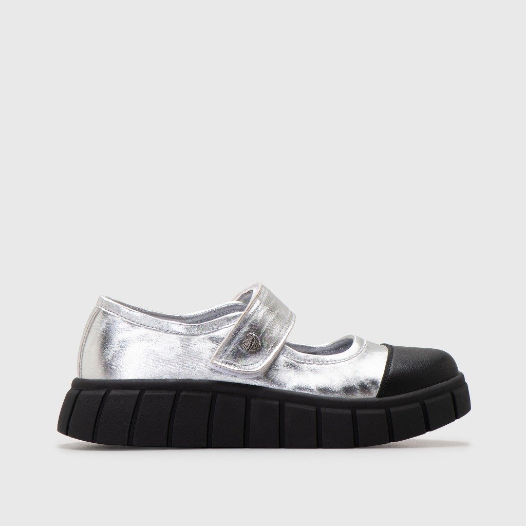 Achilla Mary Jane Sneakers Silver - Image 4