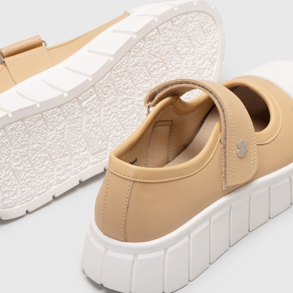 Achilla Mary Jane Sneakers Nude - Image 5