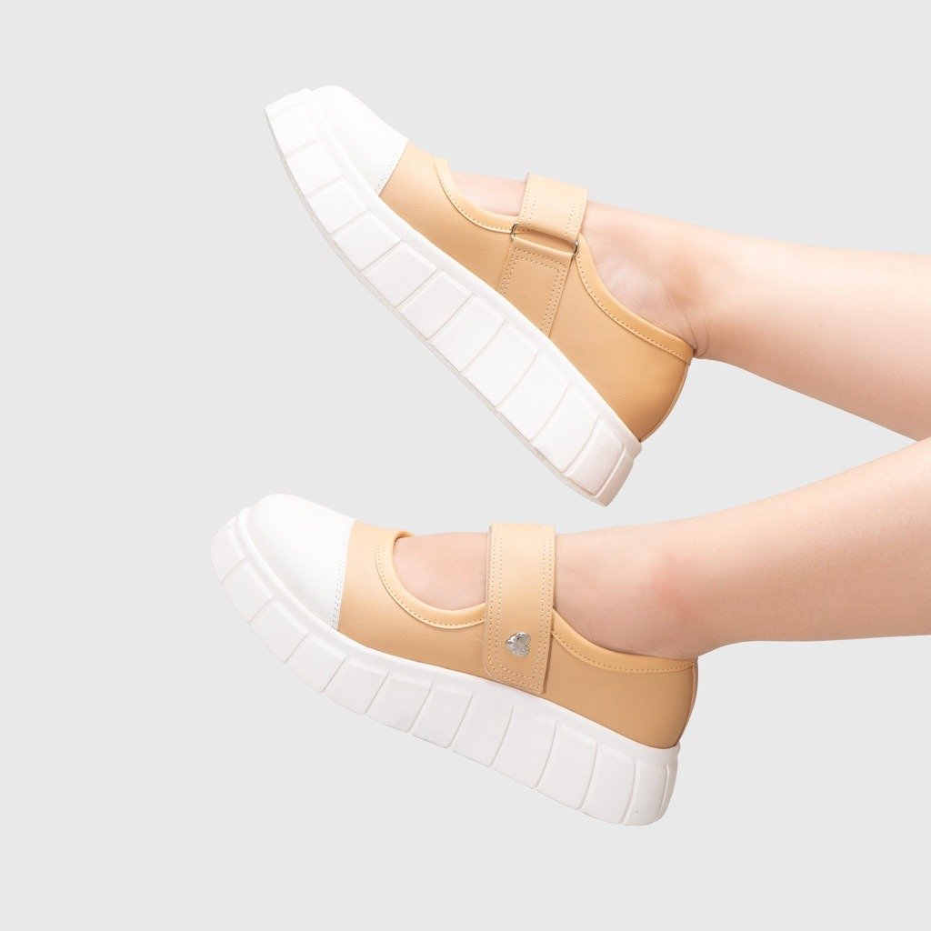 Achilla Mary Jane Sneakers Nude - Image 6