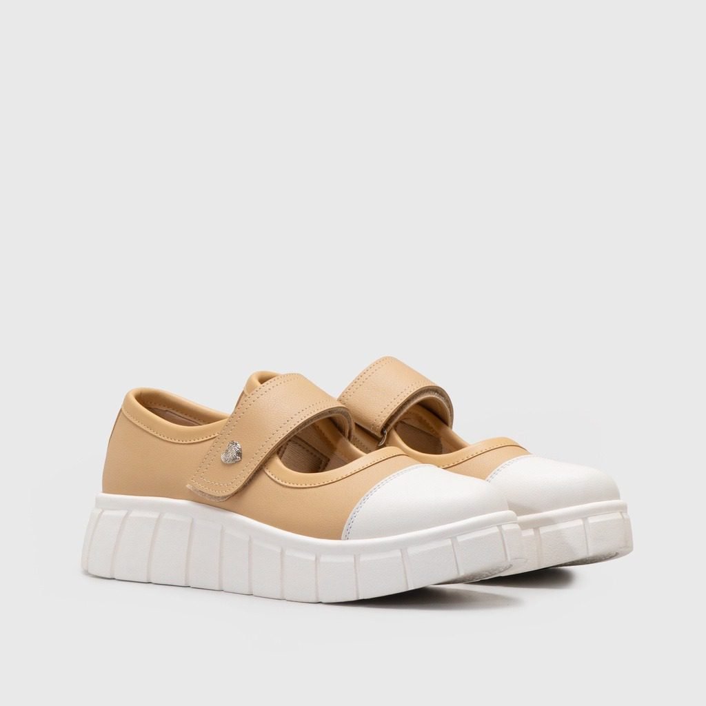 Achilla Mary Jane Sneakers Nude - 40