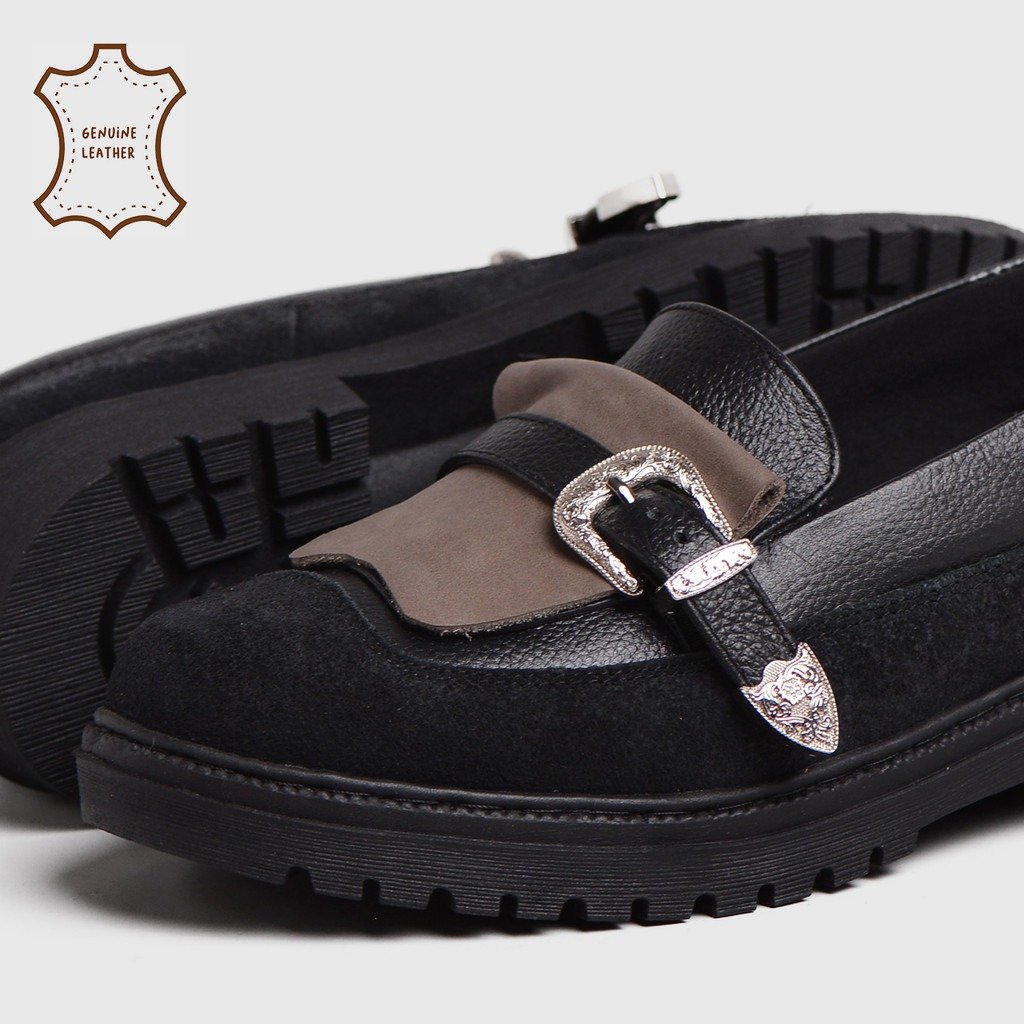 Melvia Loafer Genuine Leather Black - Image 3