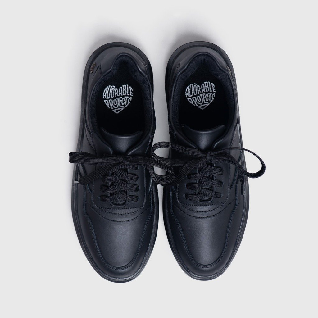 Saldana Sneakers Genuine Leather Black - Image 4