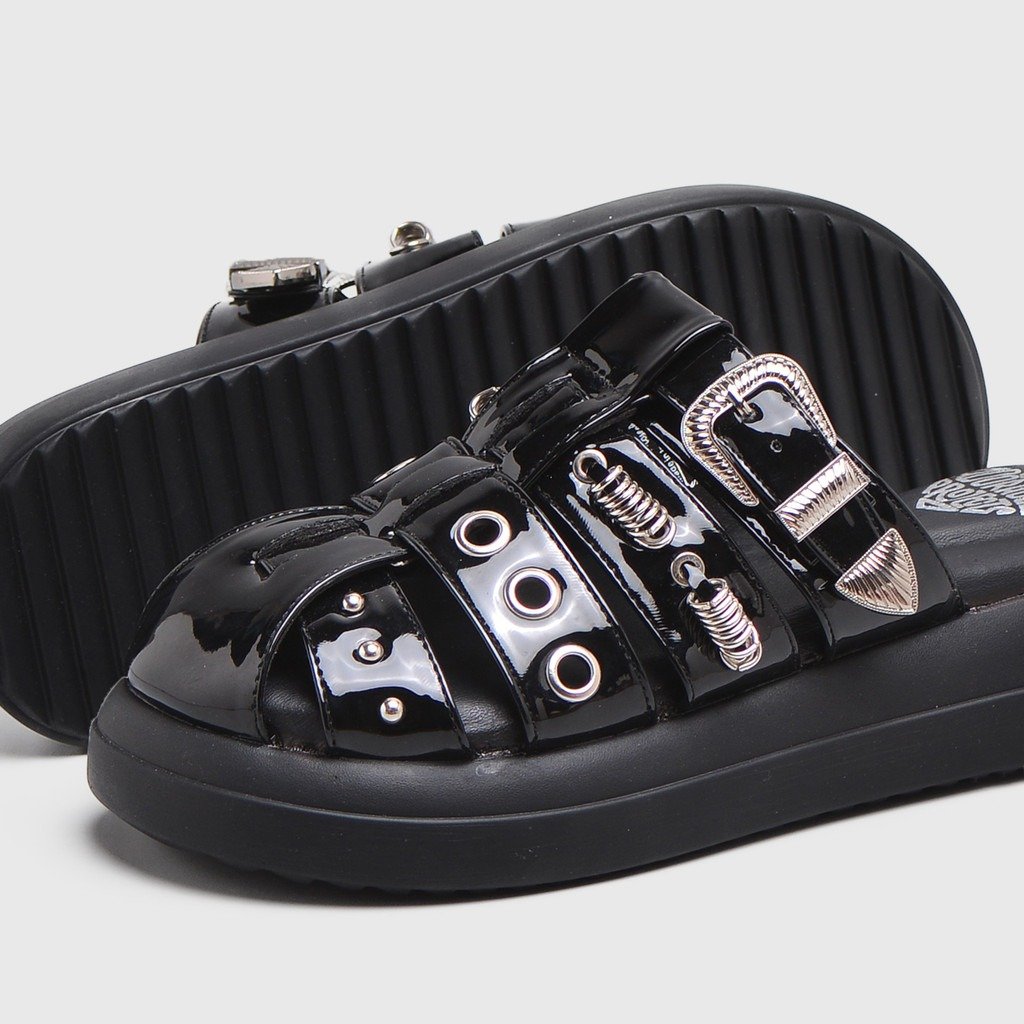 Jemima Sandals Black - Image 3