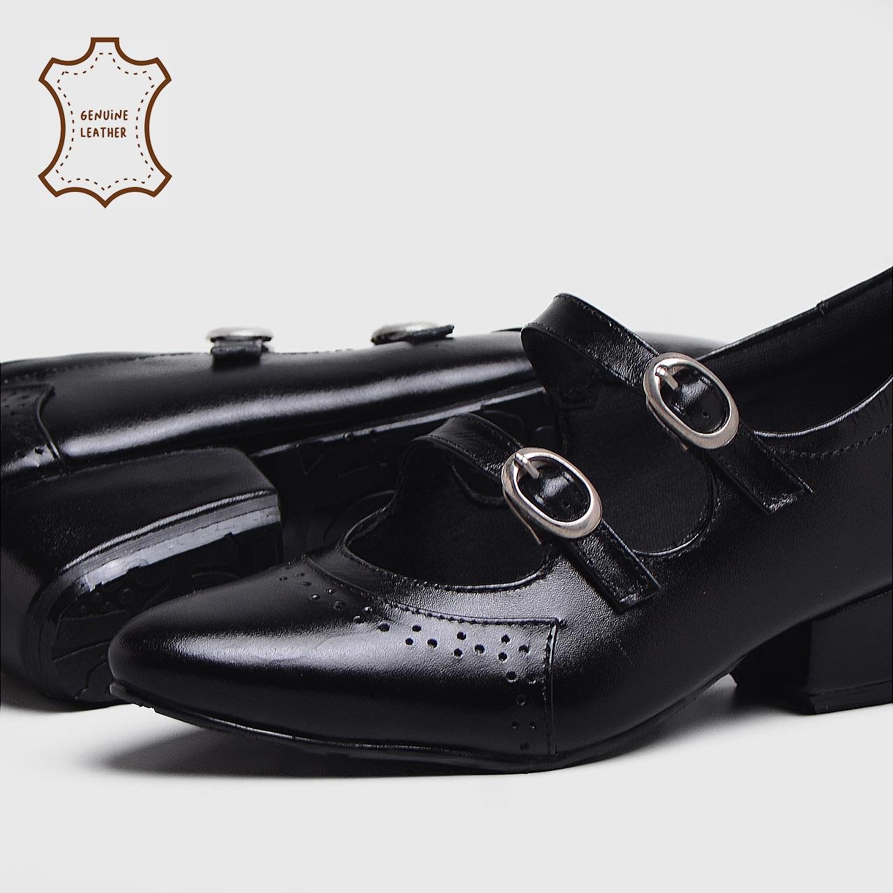 Atalka Heels Genuine Leather Black - Image 3