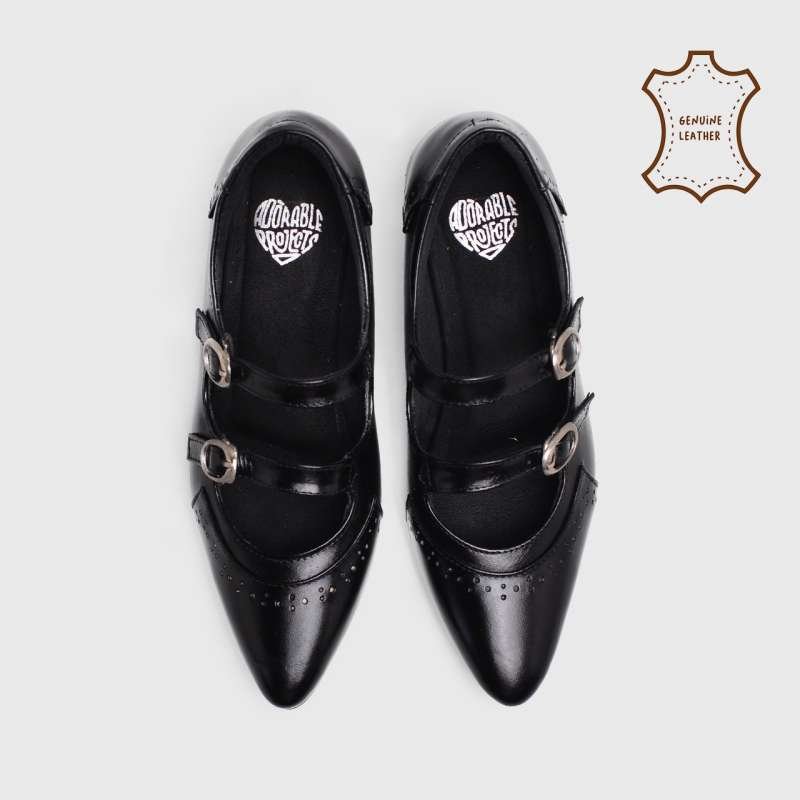 Atalka Heels Genuine Leather Black - Image 7