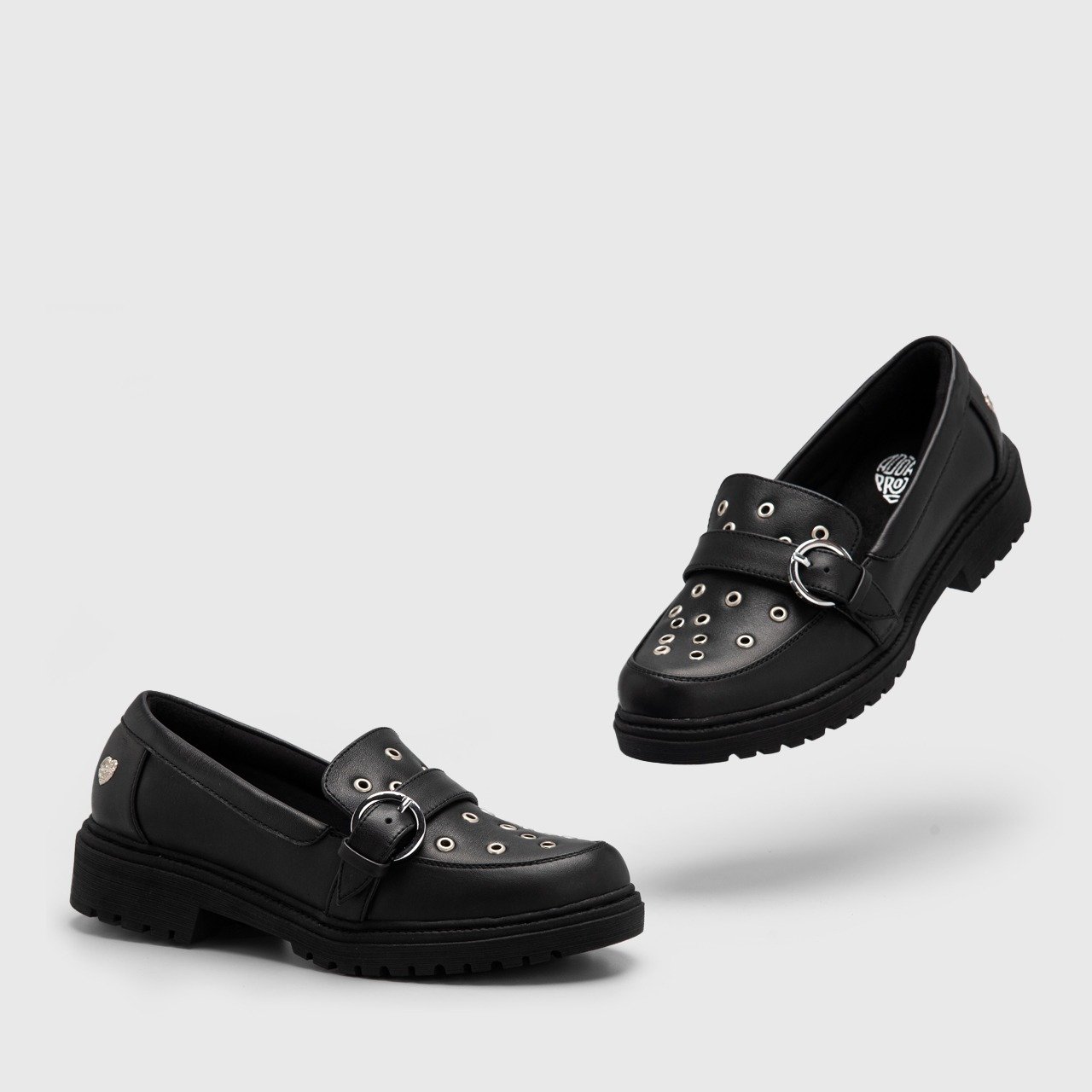 Selina Loafer Genuine Leather Black - Image 3