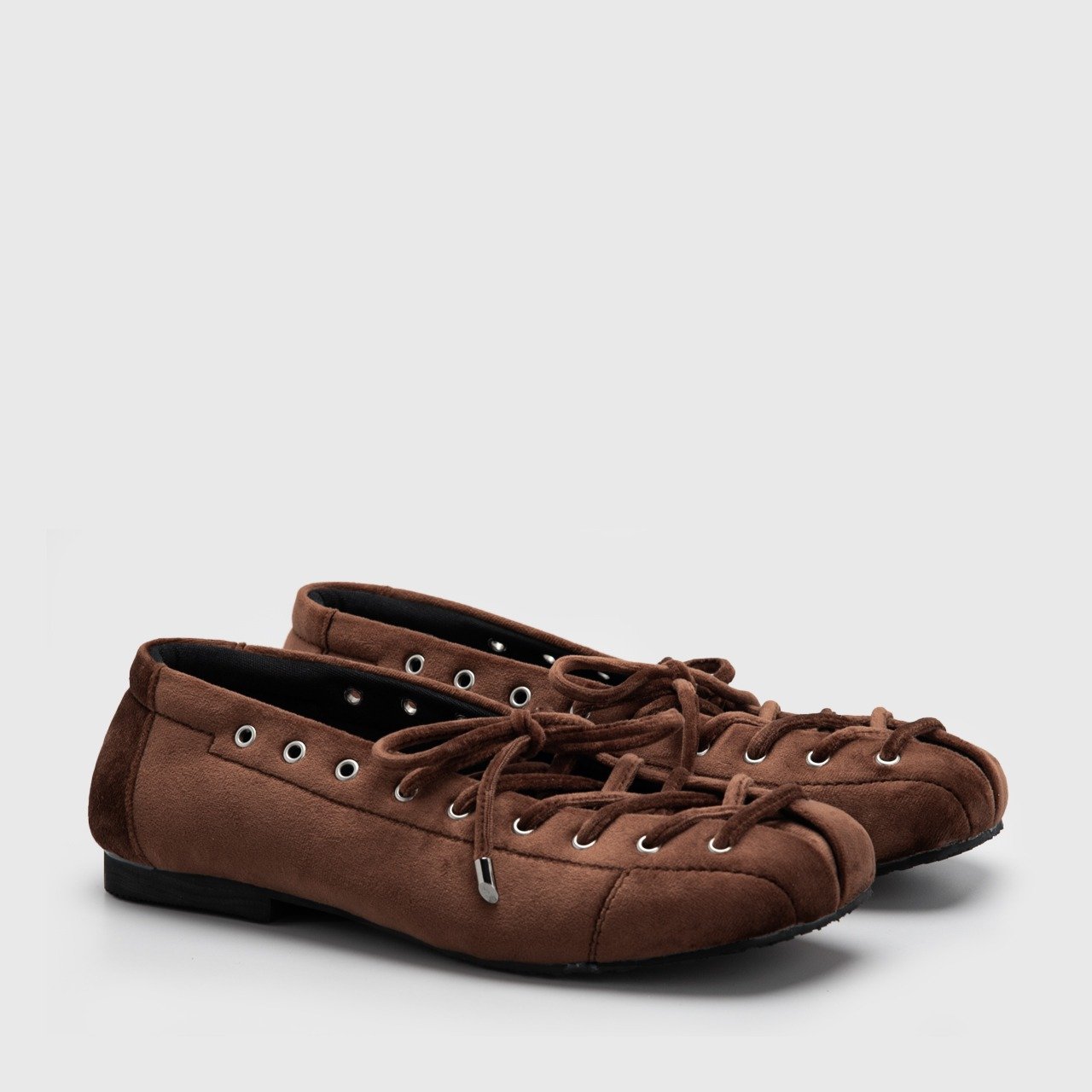 Innara Flat Shoes Brown