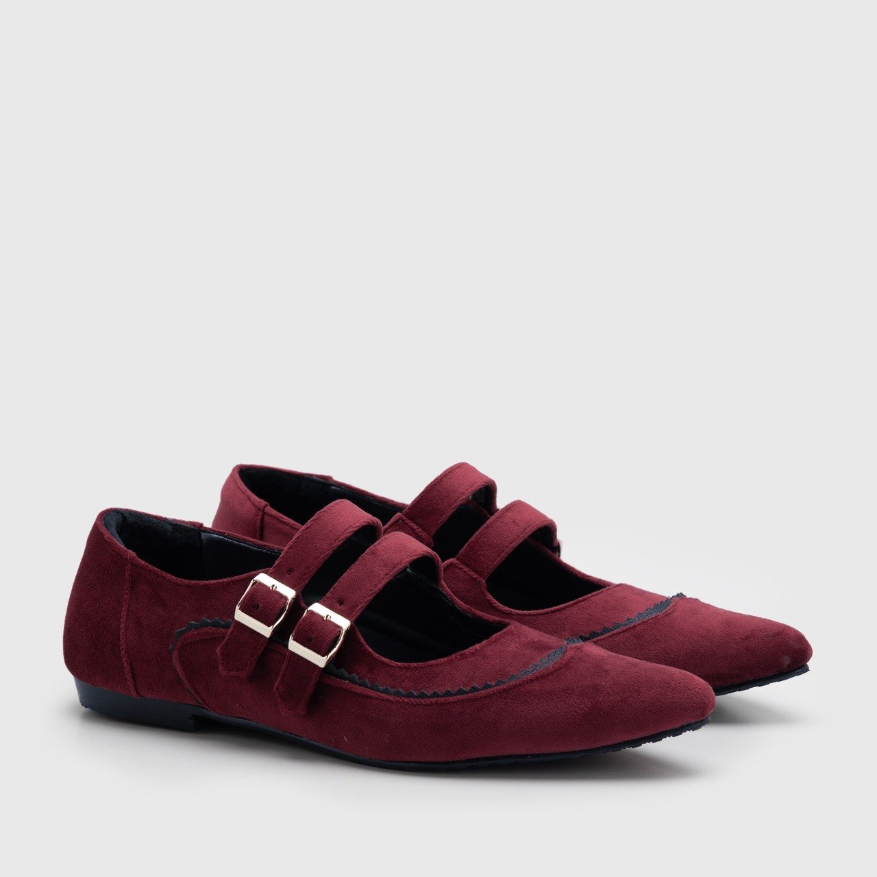 Glovela Pointy Shoe Maroon