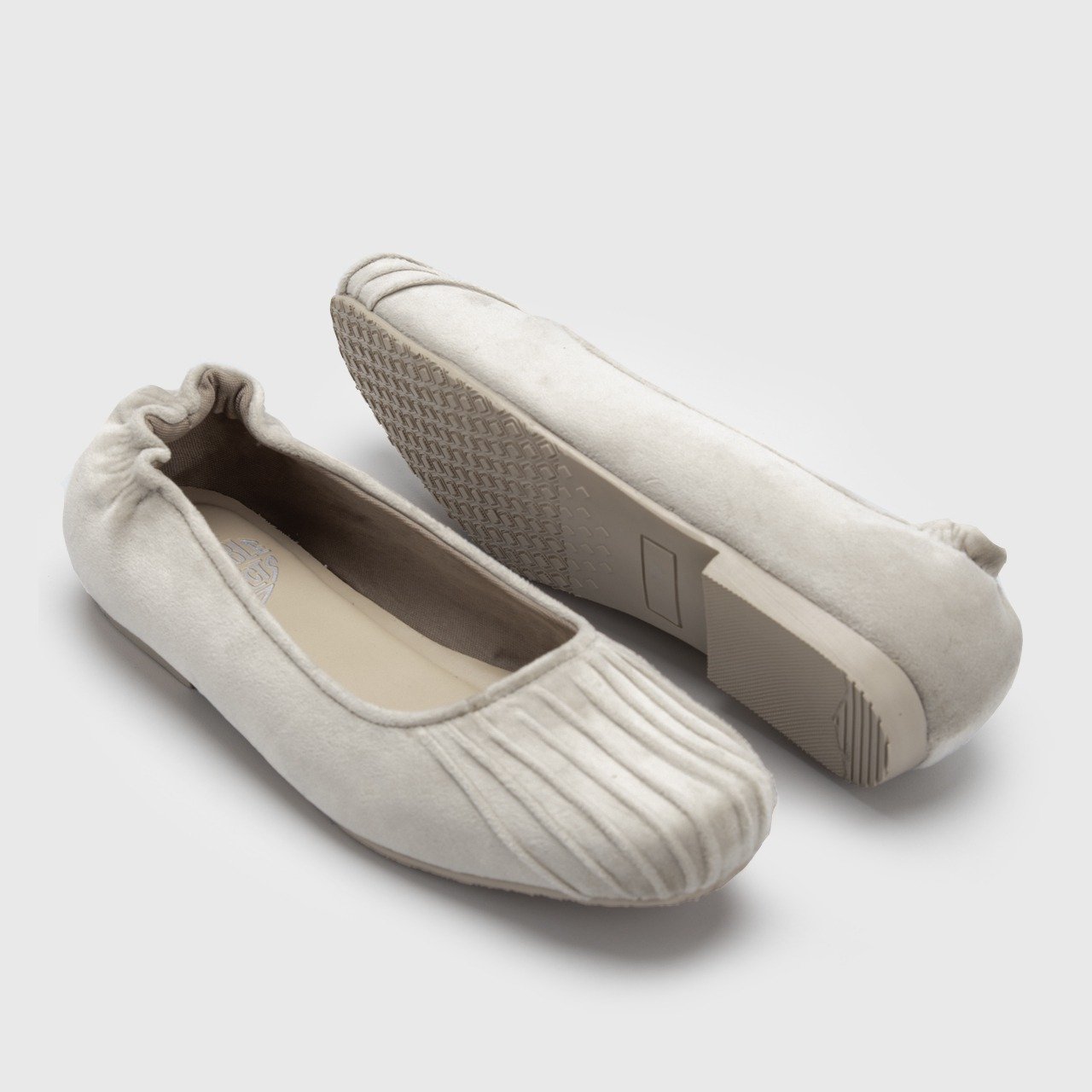Clariza Flat Shoes Cream - Image 4