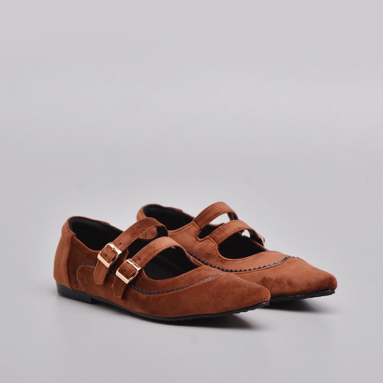 Glovela Pointy Shoe Brown