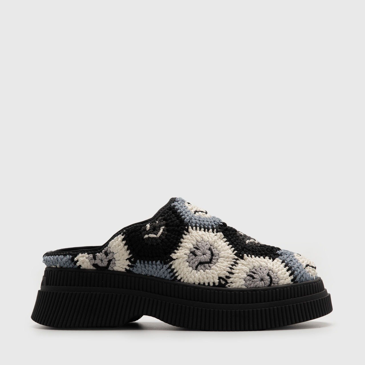 Adorableprojects - Loretta Crochet Mules BnW - Sandal Mules - Image 5