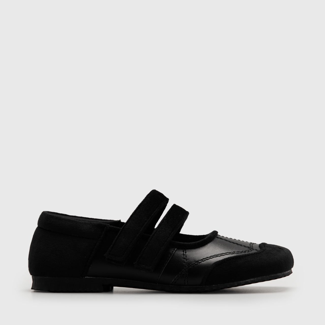 Odie Flat Shoes Genuine Leather Black - Image 3