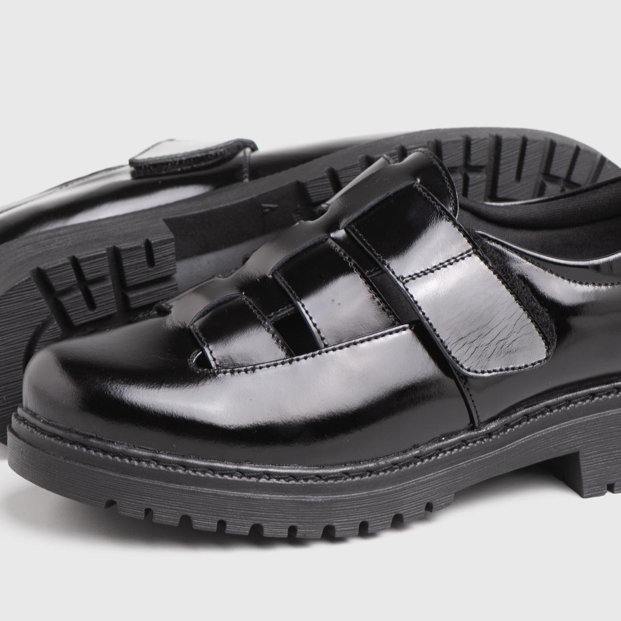 Dasa Oxford Genuine Leather Patent Black - Image 4