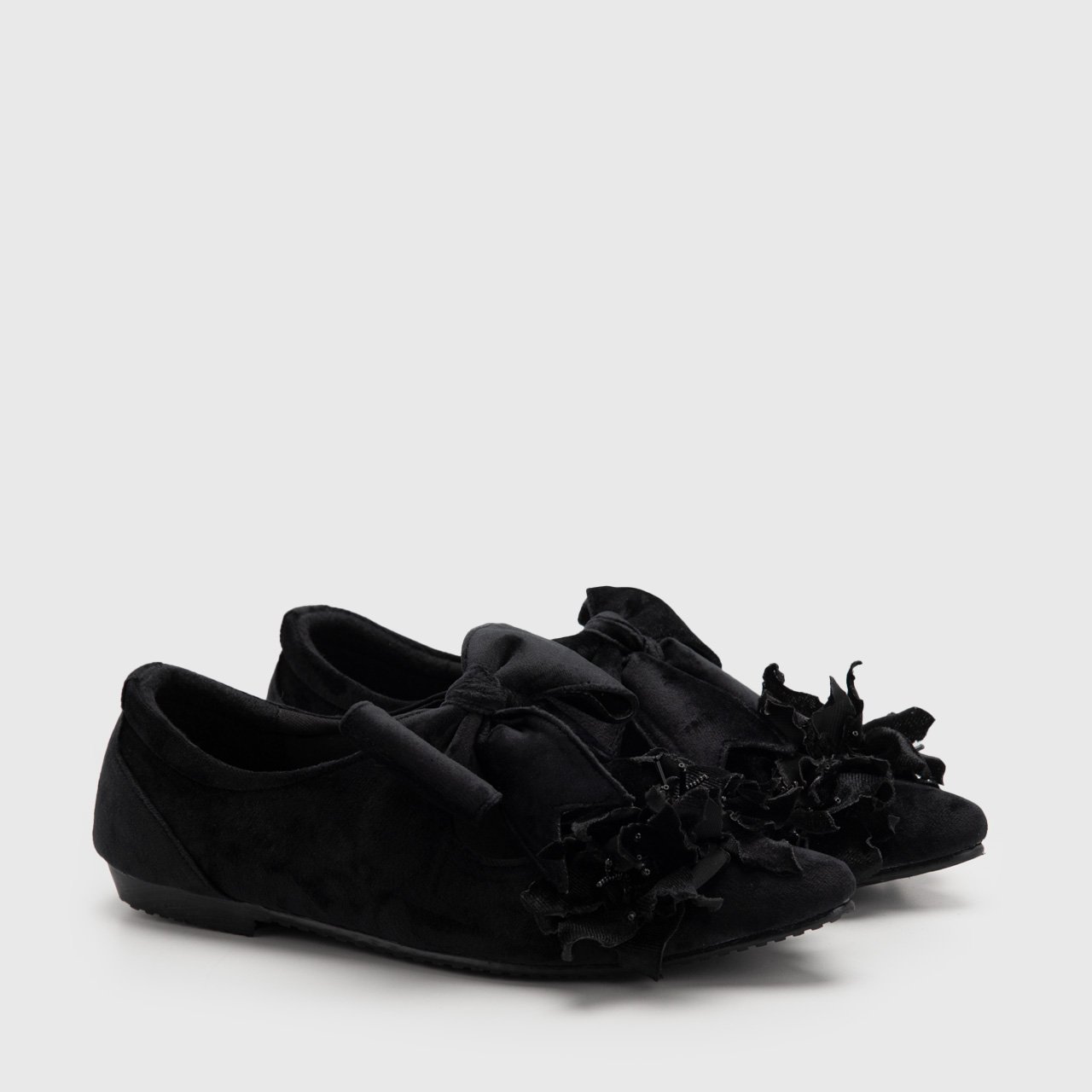 Theresa Flat Shoes Black
