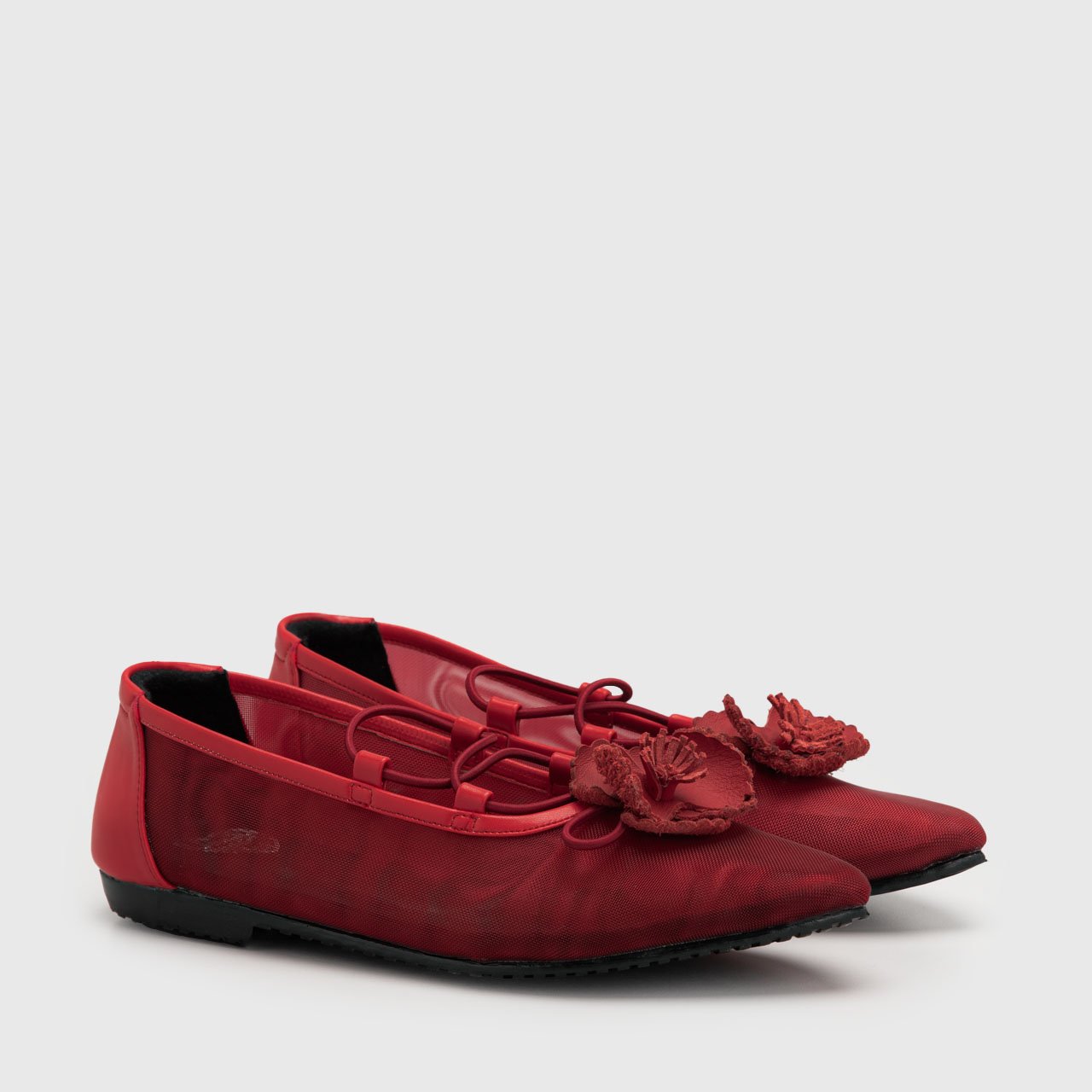 Nimnacha Flat Shoes Maroon