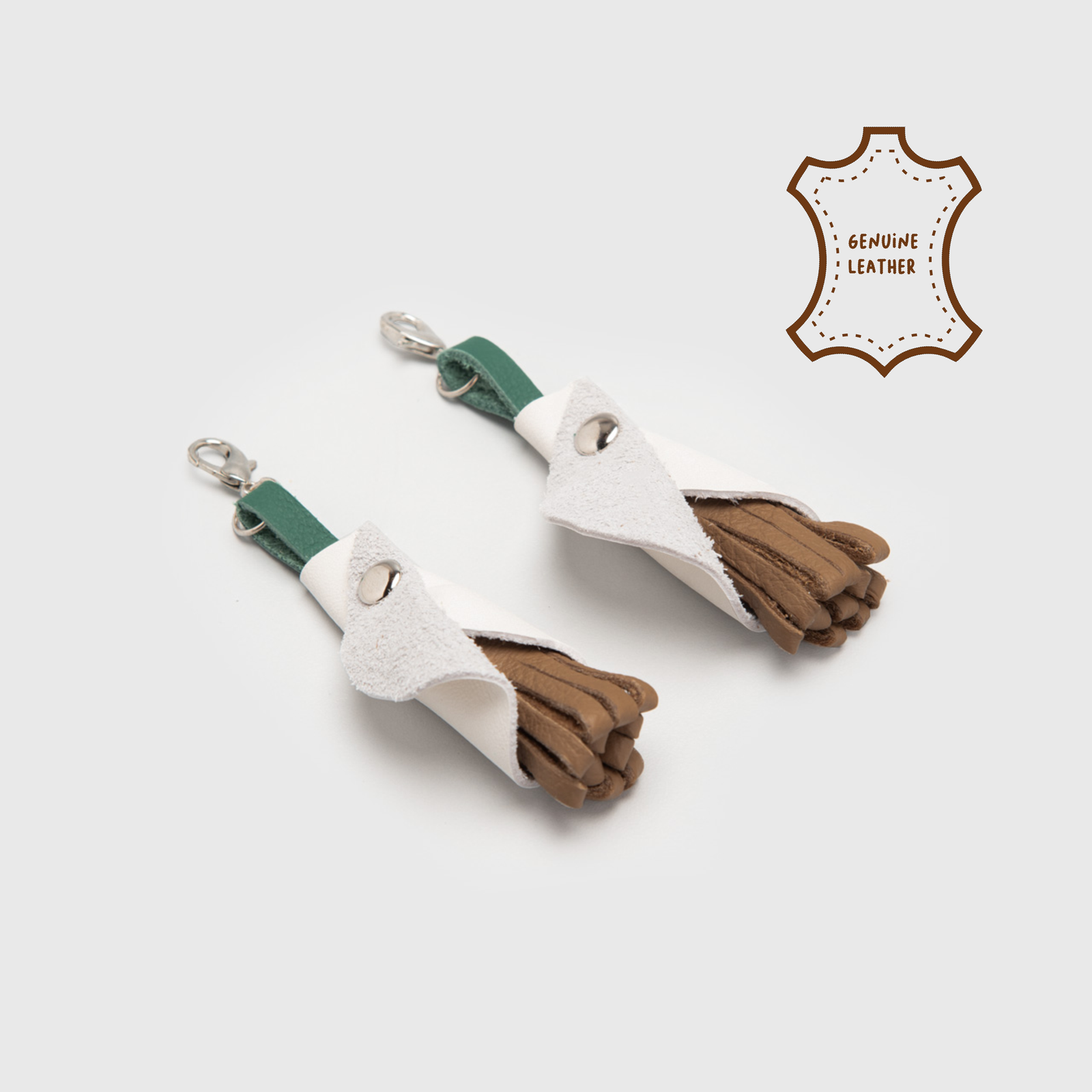 Wipe Shoe Charm Brown