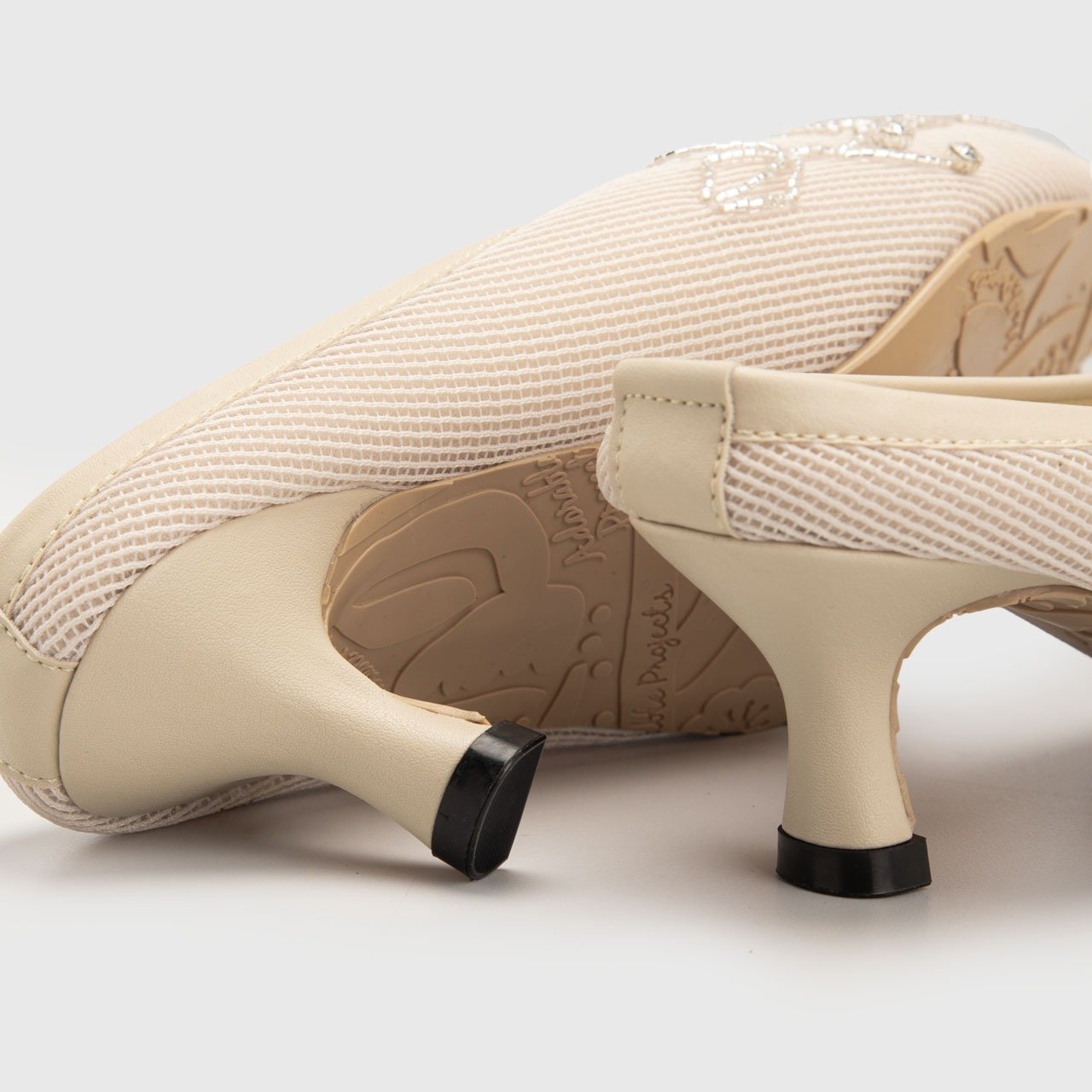 Arinya Mules Heels Creamy - Image 7