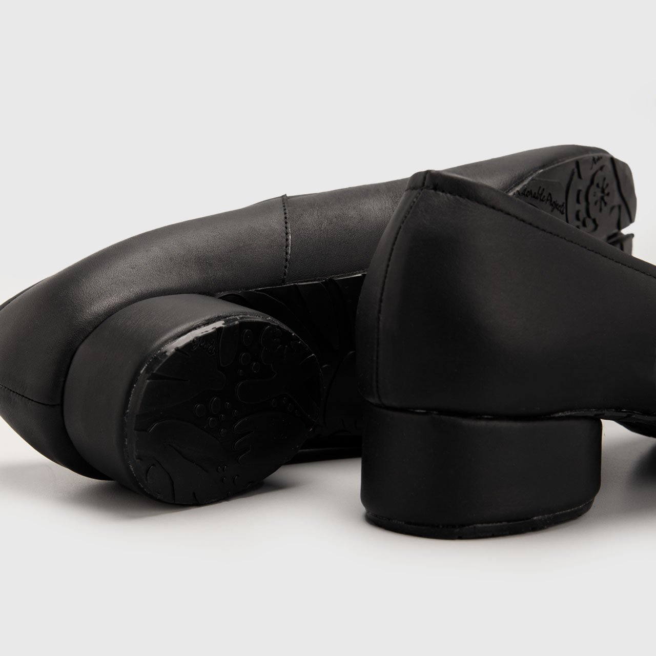 Calista Kitten Heels Genuine Leather Black - Image 6