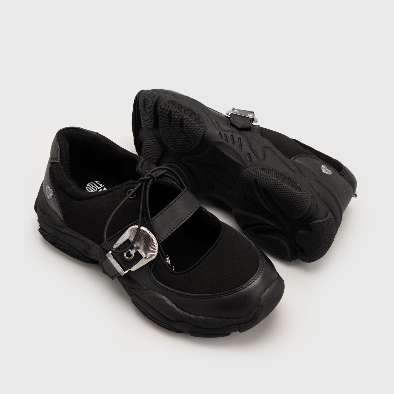 Curvive Sneakers Genuine Leather Black - Image 4