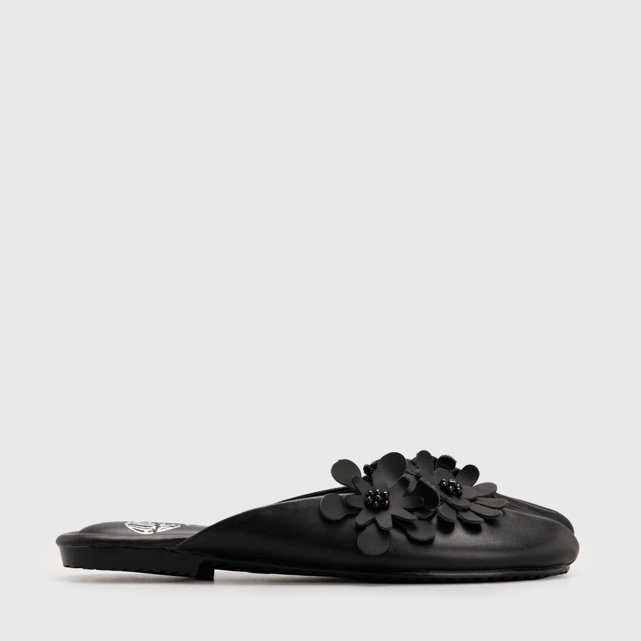 Nitha Mules Genuine Leather Black - Image 3