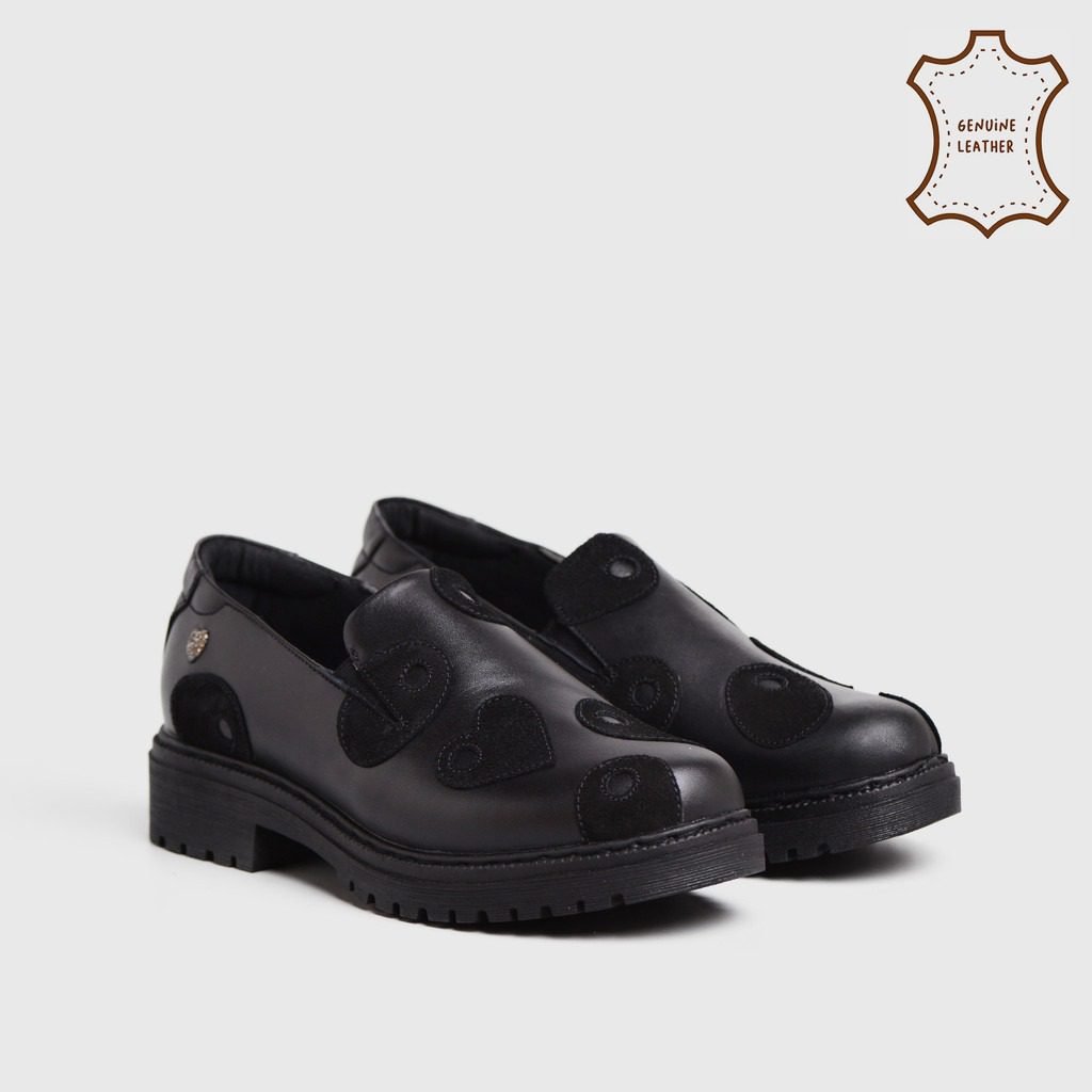 Fressia Loafer Genuine Leather Black - 38