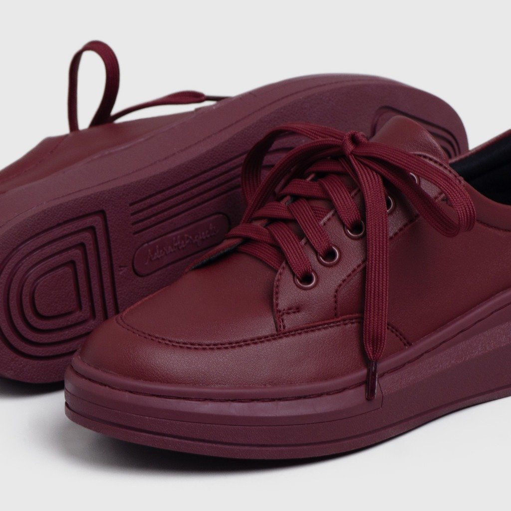 Cheryl Sneakers Maroon - Image 4