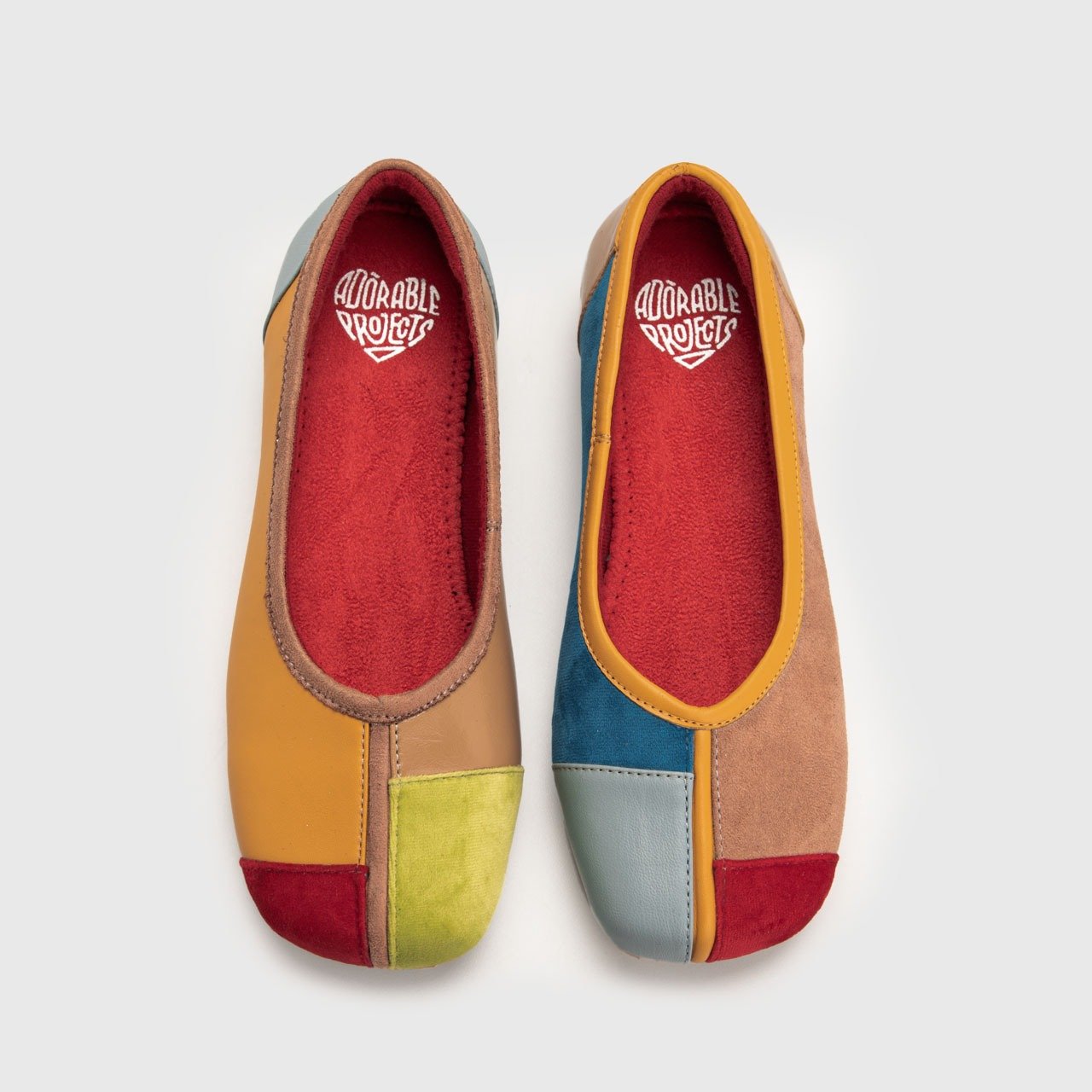 Zevela Flat Shoes Colorblock - Image 4