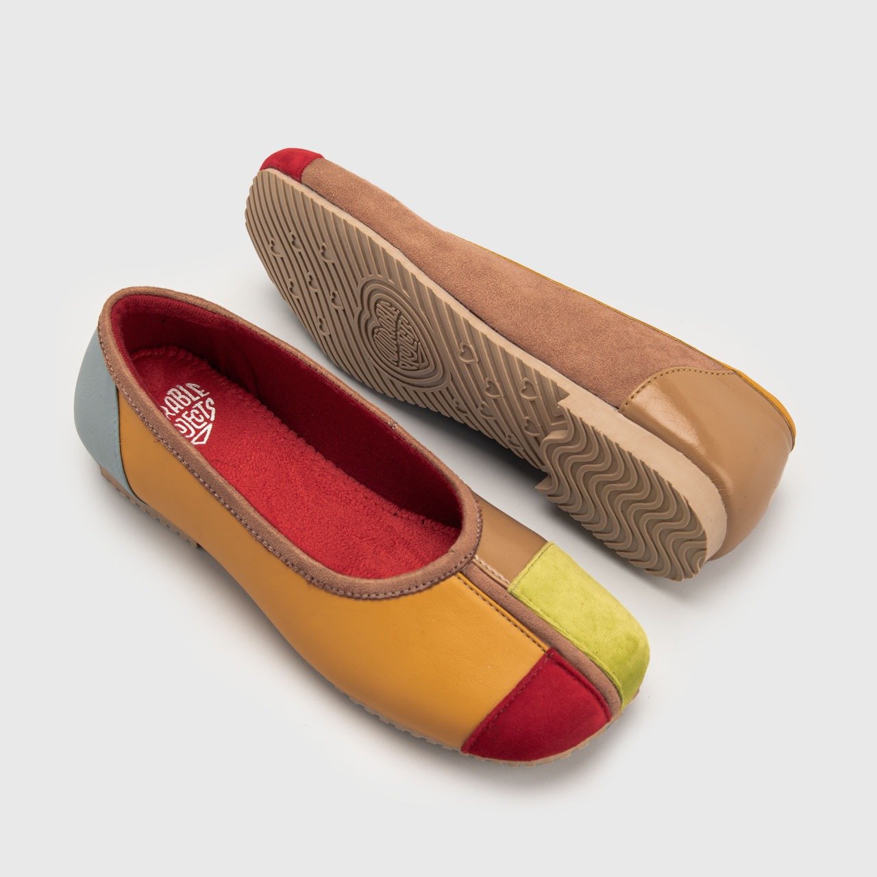 Zevela Flat Shoes Colorblock - Image 5