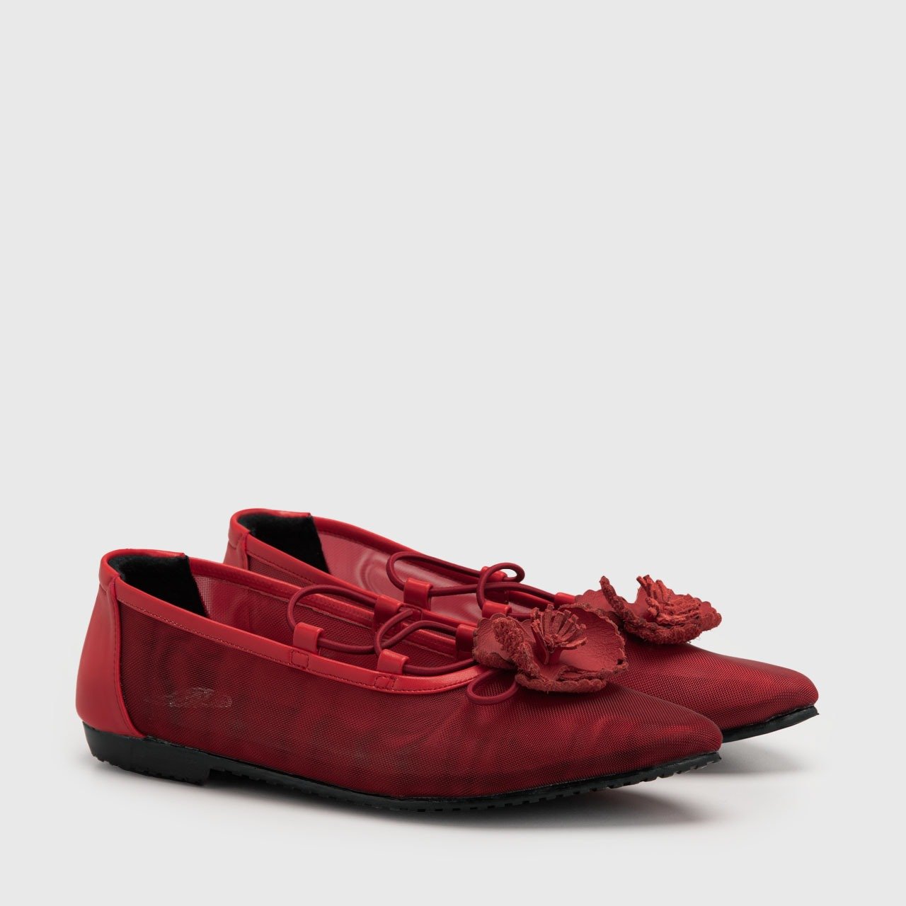 Nimnacha Flat Shoes Maroon