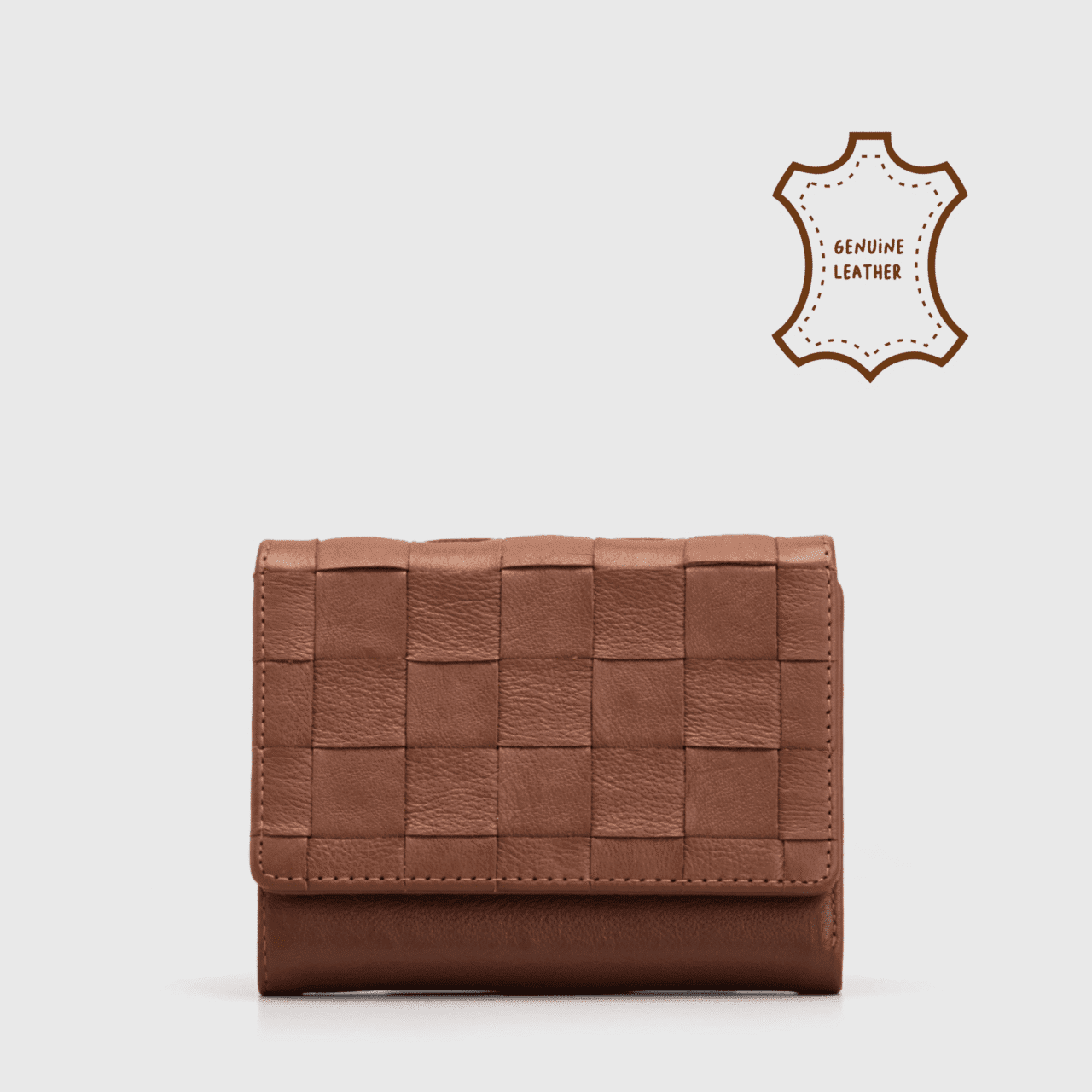 Maite Wallet Genuine Leather Terracotta
