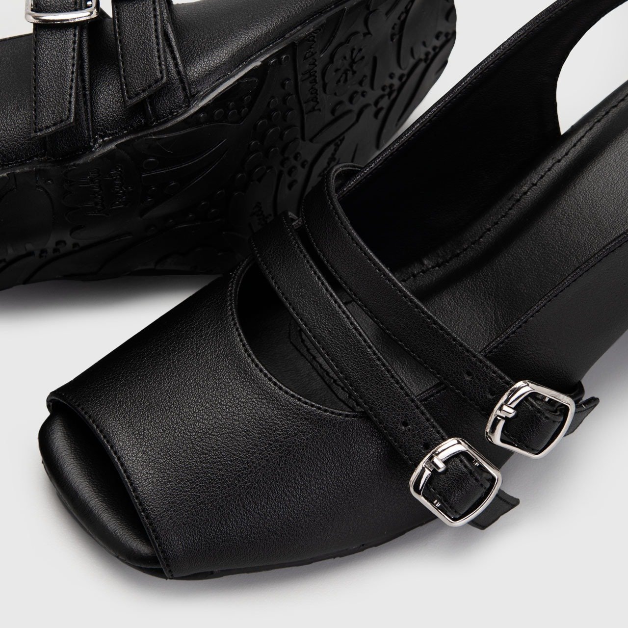 Zyora Heels Black - Sepatu Wanita - Image 4