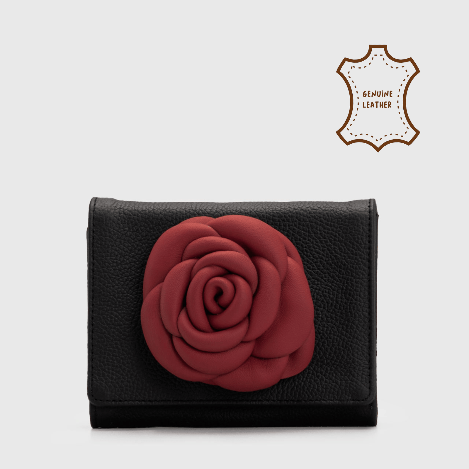 Ruceta Wallet Genuine Leather Black