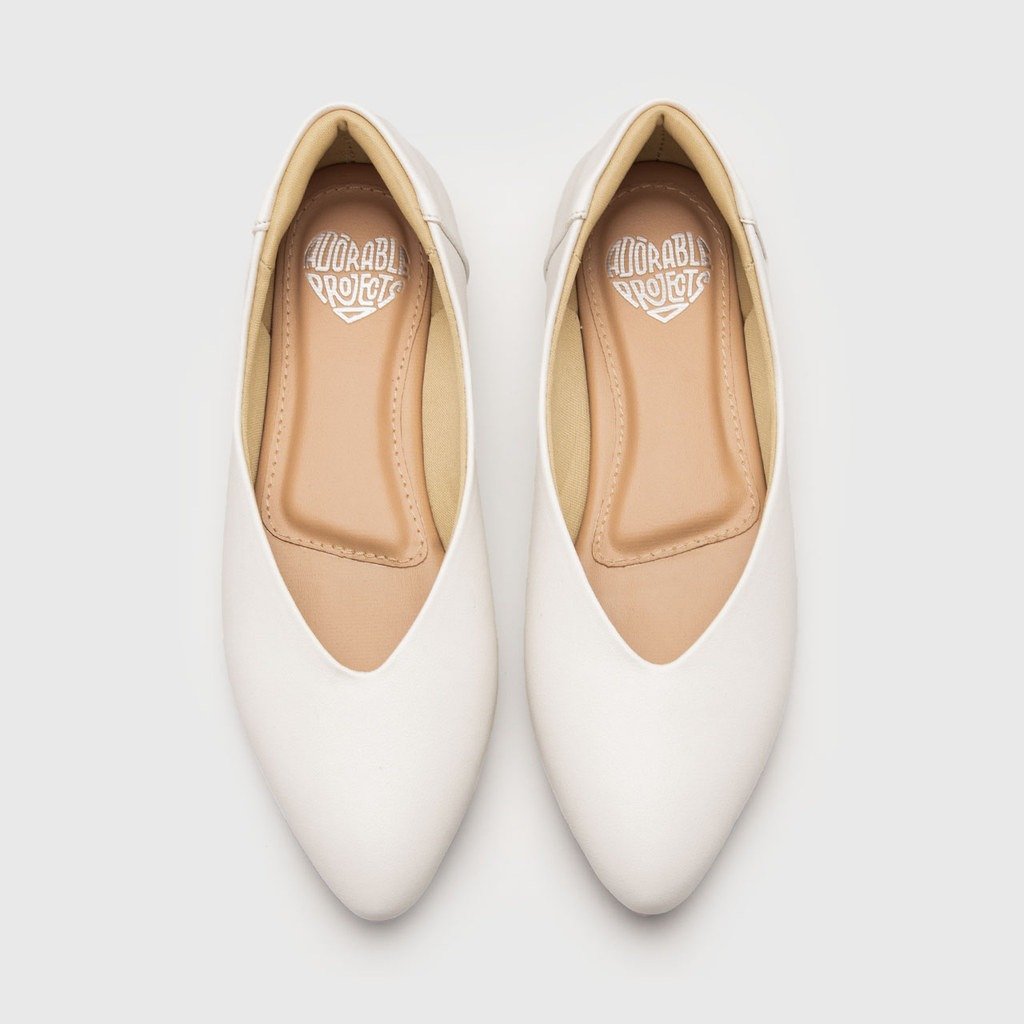 Alani Flat Shoes White - Image 5