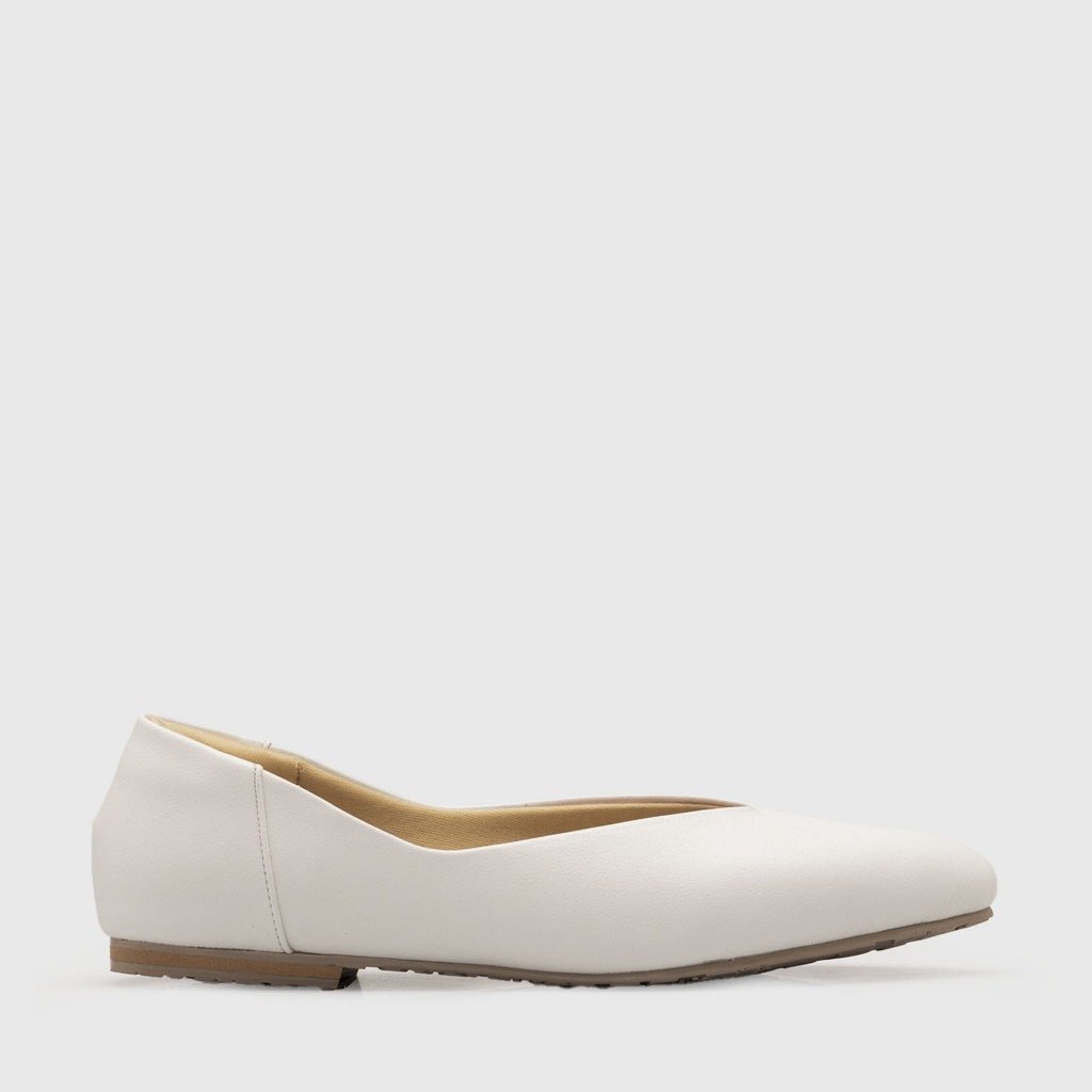 Alani Flat Shoes White - Image 4