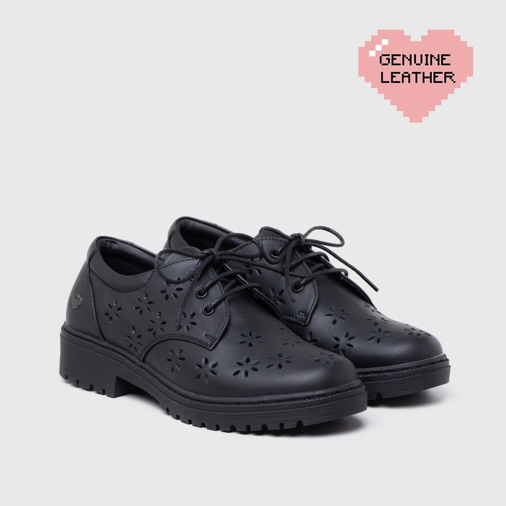 Mayga Oxford Genuine Leather Black