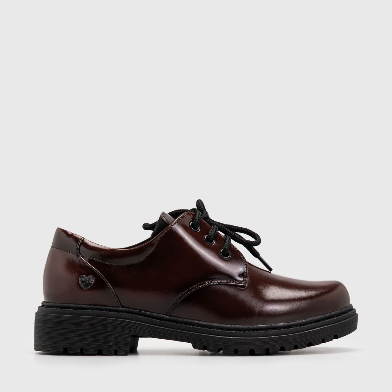 Vailey Oxford Genuine Leather Burnished Coffee Brown - Image 3
